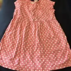 ミキハウス 100cm ワンピース 子供服 女の子 MIKIHOUSE ピンク
