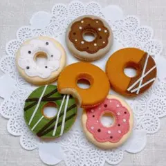 フエルトおままごと ドーナツセット【B】