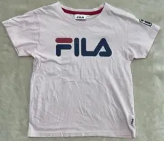 【美品人気　FILA ロゴプリント Tシャツ ピンク 130】