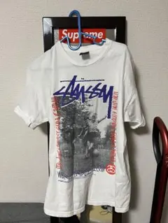 stussy オールド チャンピオンボディー キッズフォトTシャツ黄色松山5周年 stussy オールド チャンピオンボディー キッズフォトTシャツ黄色松山5