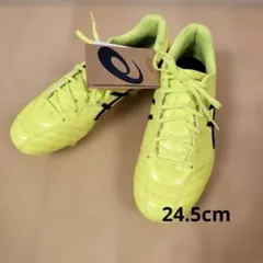 asics アシックス サッカー スパイク イエロー 24.5cm