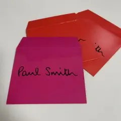 ポールスミス 小袋 ポチ袋 メッセージカード入れ 3枚セット