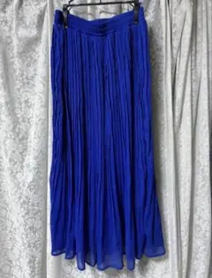 chocol　raffine　robe　ロイヤルブルー　青　イージースカート