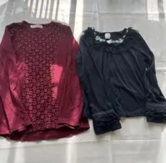 値下げZARAとaxes うす長袖　128 130サイズ