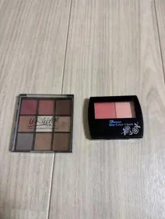 URGLAM アイシャドウパレットとチークセット