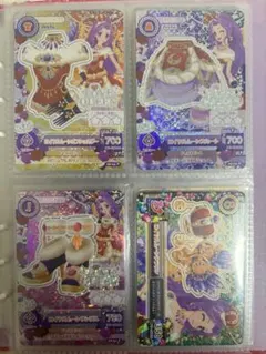 アイカツ！ ロイヤルムーンコーデ 4枚セット 神崎美月 アイカツカード