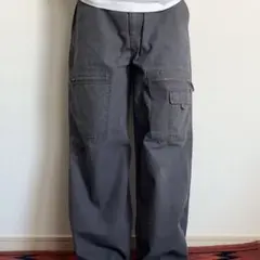 USヴィンテージ 00s CARRY ワークパンツ チャコールグレー 36
