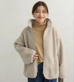 アーバンリサーチドアーズ DOORS ボアジップリバーシブルジャケット ブルゾン