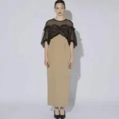 フロッキードットワンピース