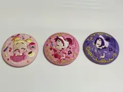 おジャ魔女どれみ 刺繍缶バッジ セット