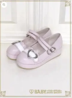 ベイビー BABY ハートバックルシューズ ピンク ロリィタ パンプスのサムネイル