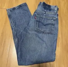 【Levi’s 501】W24 ボタンフライ ストレート デニム USA古着風