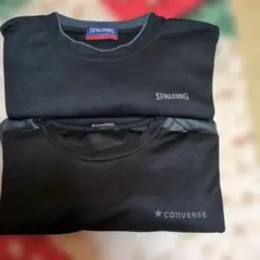 SPALDING CONVERSE Tシャツ 2枚セット Lサイズのサムネイル