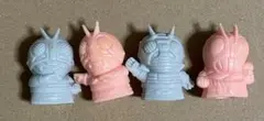 仮面ライダー倶楽部 塩ビ人形 相撲版 4体セット