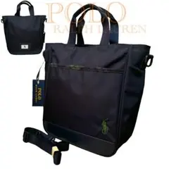 新品•タグ付✨ポロ ラルフローレン 2way トートバッグ ショルダー ポニー