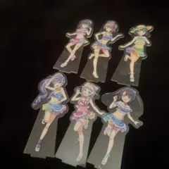 オンゲキ アクリルスタンド 水着ver. 6点セット アクスタ セガ SEGA 