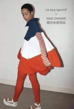 ☆ ルコック NAO OKAWA ポンチョ ワッフル ジャケット春夏