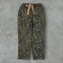 【LAZY GOD】 Tiger Pattern Cotton Pants
