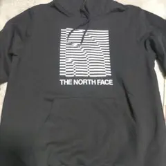 THE NORTH FACE ブラック ストライプパーカー S