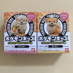 ポケモンキッズ 121ウインディ 034ガーディ フィギュア 2体セット