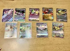 ポケモンカード ex9枚まとめ売り