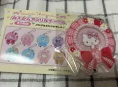 【新品・未開封】サンリオ アクリルチャーム ロゼット ハローキティ