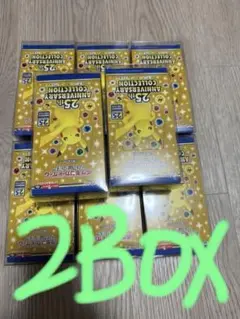25th アニバーサリーコレクション　⚠️2BOX シュリンクなし