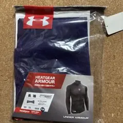 UNDER ARMOUR ヒートギア アンダーシャツ 長袖 LG パープルのサムネイル