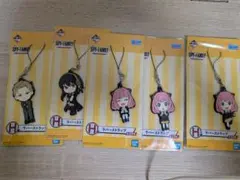 SPY×FAMILY　スパイ・ファミリー　ラバーストラップ　5点セット