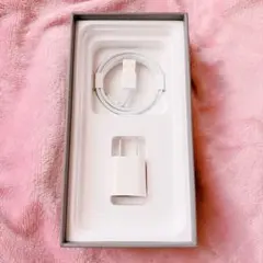 1個Apple純正品質電源アダプター充電器と1本iPhoneライトニングケーブル