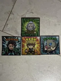 鬼滅の刃 ビックリマンシール　ステッカー 4枚セット