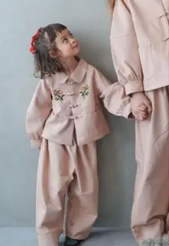 softcheese チャイナジャケット ピンク 90 しまむら ソフトチーズ