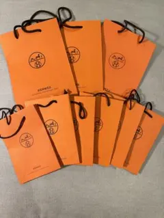HERMES ショッパーズ　中3枚+小6枚