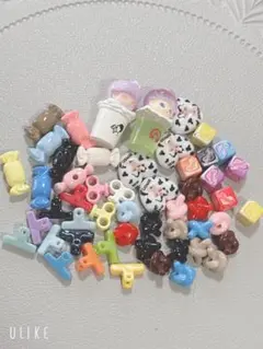 カラフルビーズ・デザイン色々セット