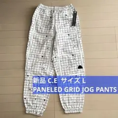 新品 C.E ［ L ］PANELED GRID JOG PANTS パンツ
