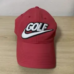 Nike GOLF キャップ 赤