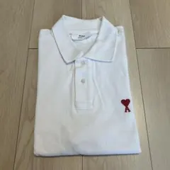 ami paris ポロシャツ ホワイト ハートロゴのサムネイル