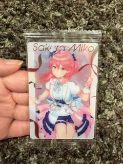 さくらみこ アクリルカード