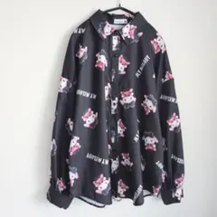 マイメロディ 真夜中のメロクロ ブラウス シャツ