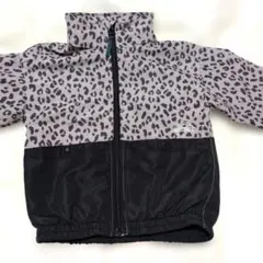 BREEZE ヒョウ柄 ナイロンジャケット マウンテンパーカー 100 2way