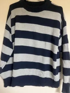 Anchor Smith ストライプニットセーター L