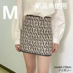 モノグラム柄 台形ミニスカパン Mのサムネイル