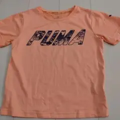 プーマ オレンジTシャツ 130cm