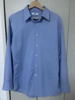 UNIQLO ブルー 長袖シャツ M