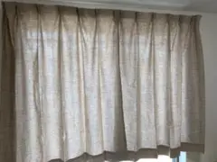 4枚セットカーテン100×135cmブラウン