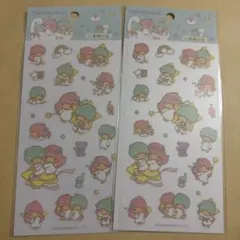 Little Twin Stars ステッカー セット サンリオ　台湾　キキララ