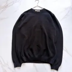美品✨Cruciani クルチアーニ コットンミドルゲージクルーネックニット Mのサムネイル