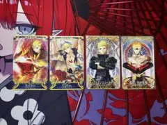 FGO ローソン　スクエア缶バッジ　Ｂセット　ギルガメッシュ 即購入可能】FGO ローソン限定 スクエア缶バッジ ギルガメッシュ