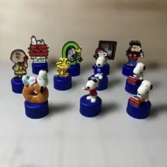 スヌーピー　ボトルキャップ　色々11体セット　ペプシ
