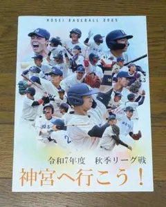 法政大学 硬式野球部 2025年秋季 選手名鑑・東京六大学